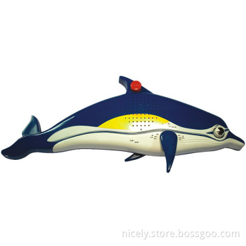 waterproof radio with dolphin shape